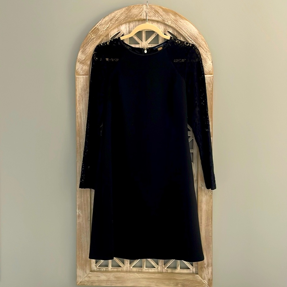 Tommy Hilfiger black a-line shift dress